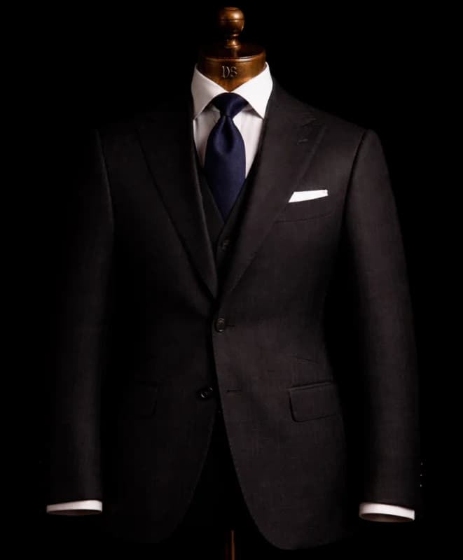 Tailored suit on mannequin